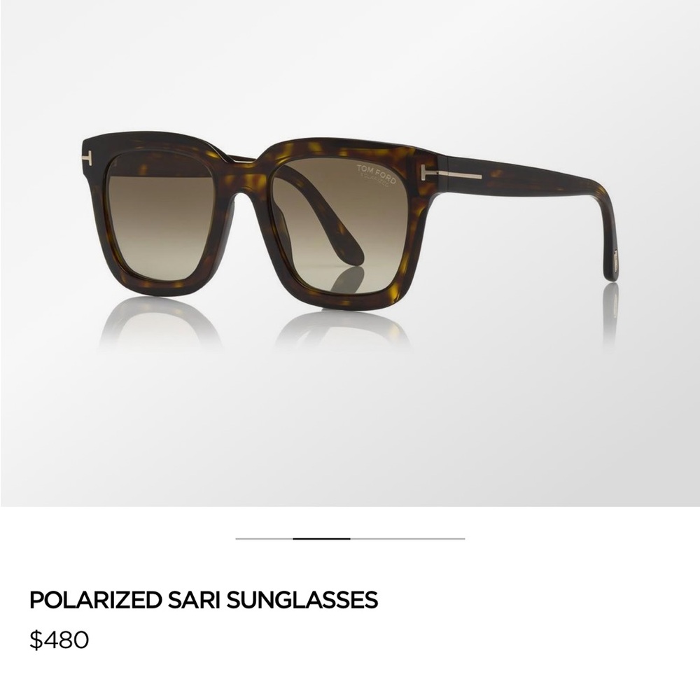 Tom Ford Sari Brown Tortoise Sunglasses